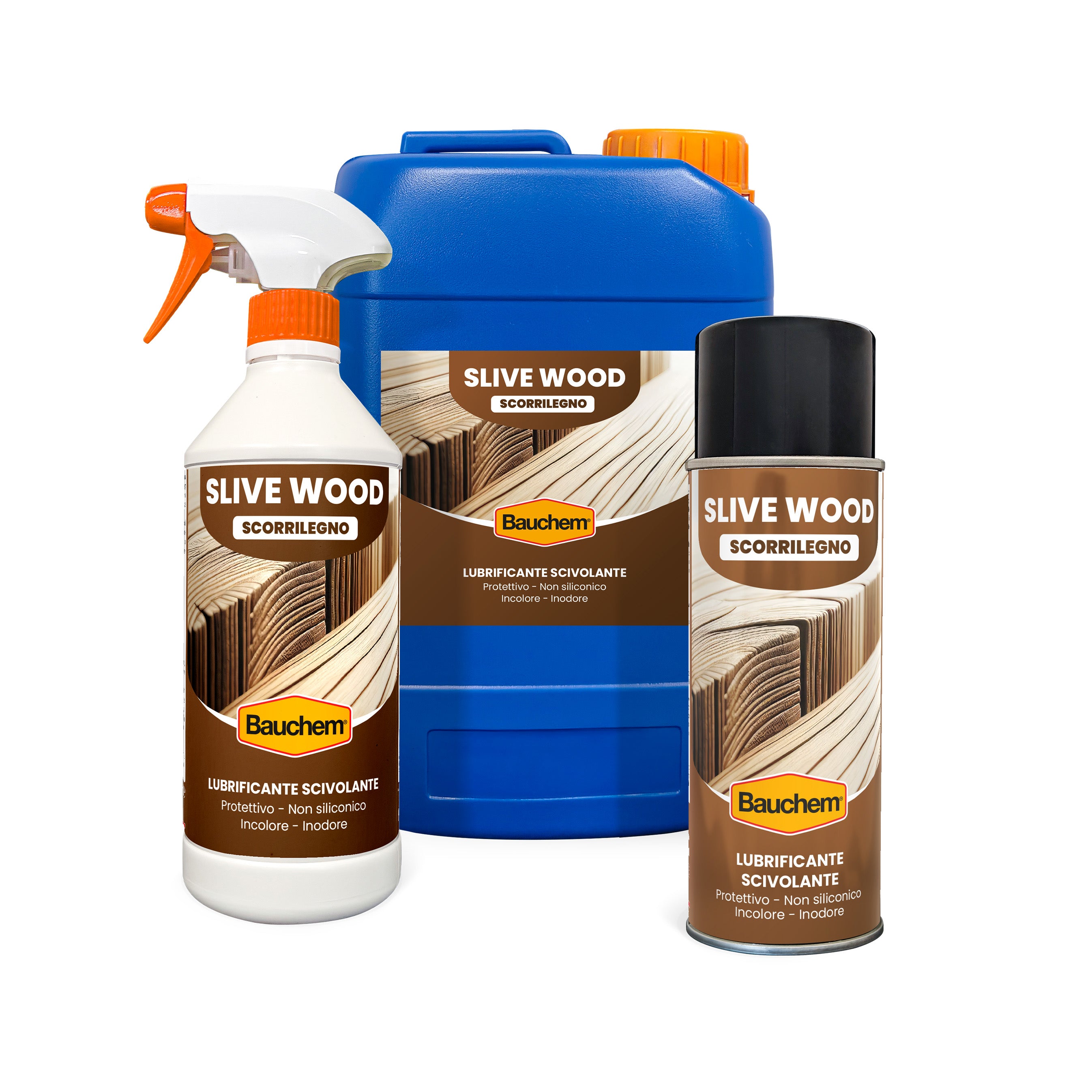 SLIVE WOOD SCORRILEGNO. Lubrificante scivolante, protettivo, non siliconico